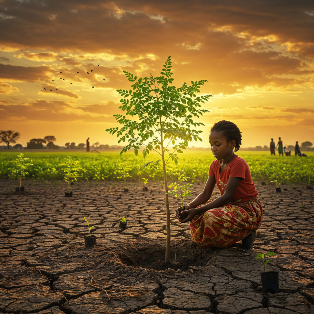 Perubahan iklim pokok moringa