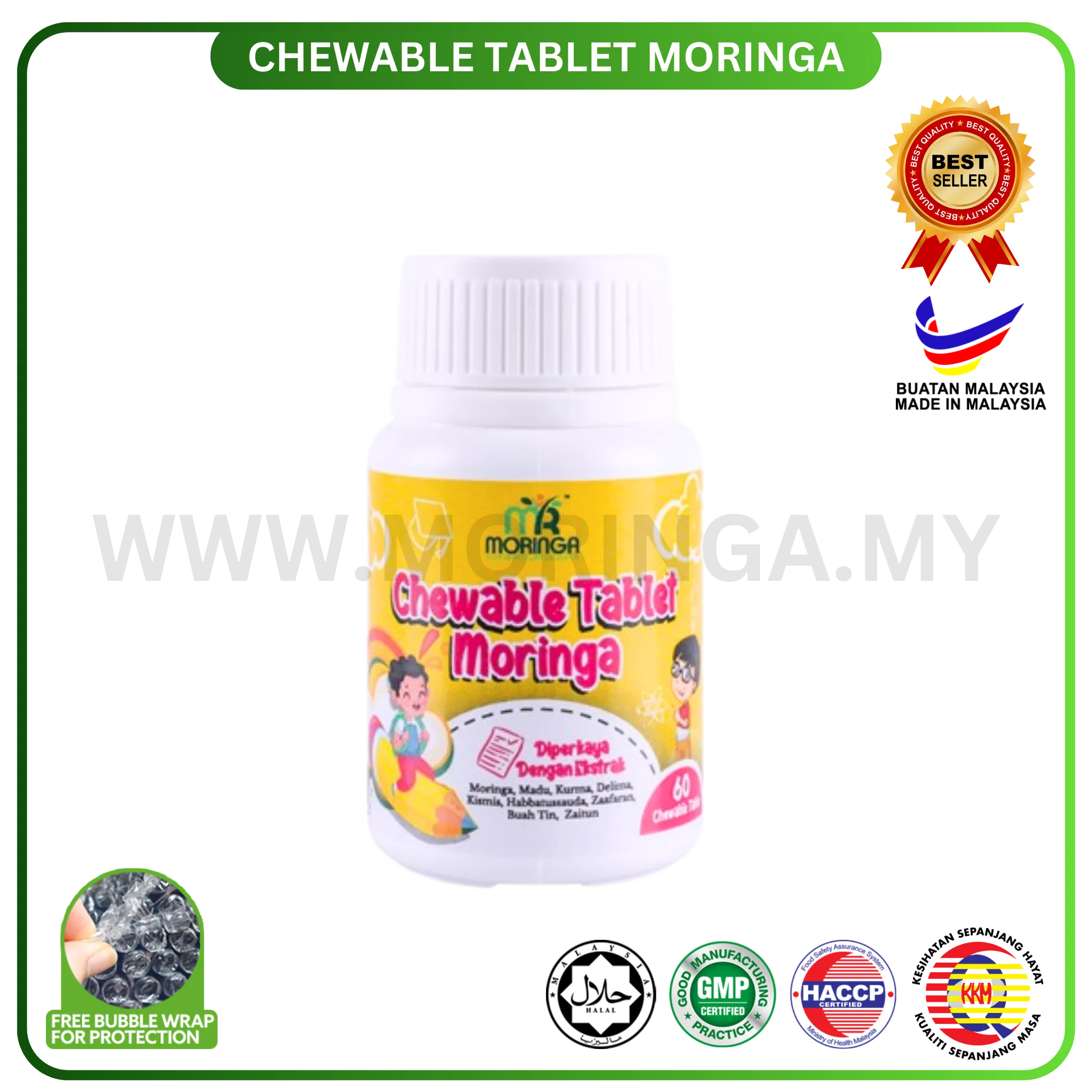 Chewable Tablet Moringa